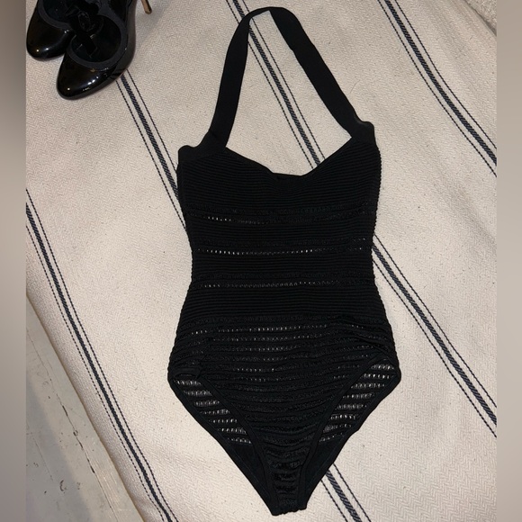 Ronny Kobo stretch knot harness bodysuit  never worn - Picture 1 of 1